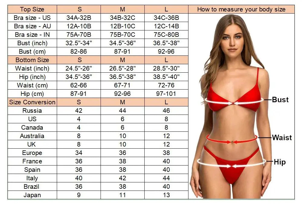 Sexy Halter Extreme Mini Micro Thong Bikini Women Swimwear Female Swimsuit Two-Pieces Bikini Set Bather Bathing Suit Swim K4595