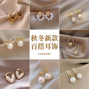 New Cross-border Exaggerated Retro Necklace suit Women Luxury Crystal Banquet Dress Accessories Collarbone Chain Factory Direct Sale