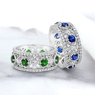 Wish Amazon New Niche Light Luxury Ring Ring Women's High Design Sense r7988
