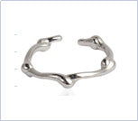 Thorn Rose Ring Women's ins Niche Design High-end Light Luxury Plain Silver Exquisite Sweet Adjustable Diet Ring