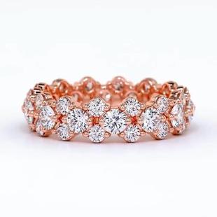 Wish Amazon New Niche Light Luxury Ring Ring Women's High Design Sense r7988