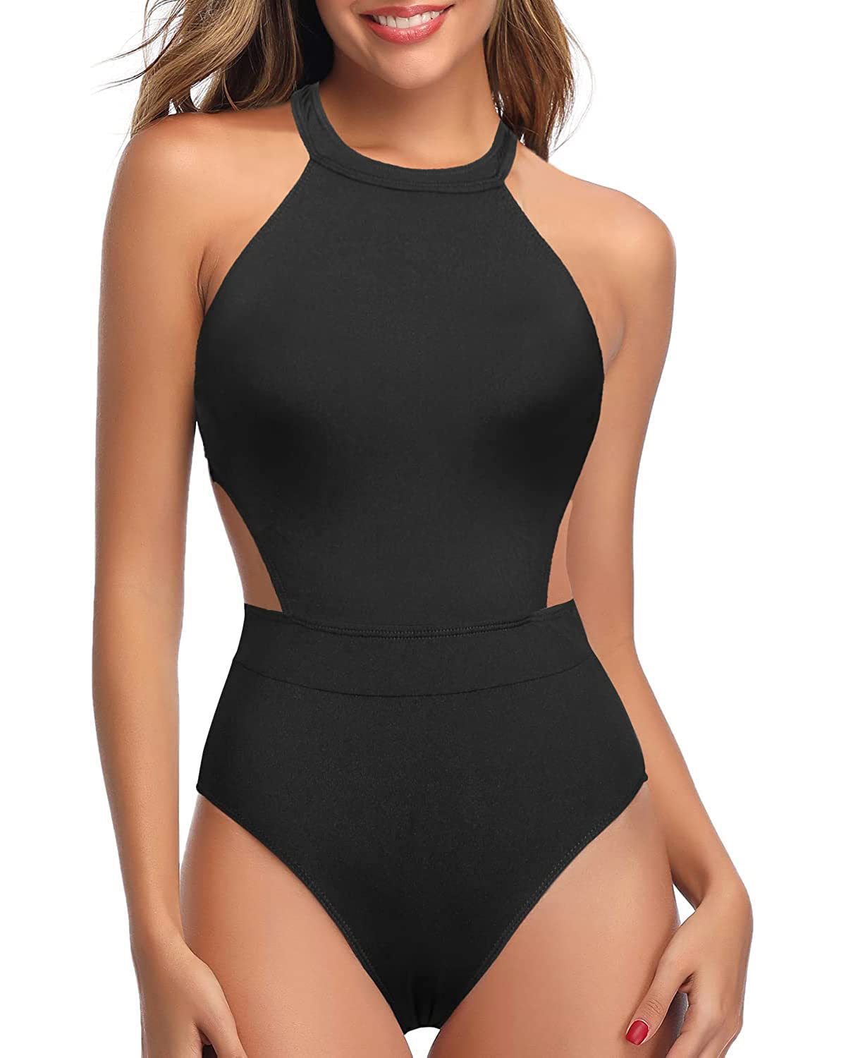 2025 Summer New European and American Professional Racing Swimsuit for Women, High-End Backless European-Style One-Piece Swimsuit, Quick-Drying Swimwear