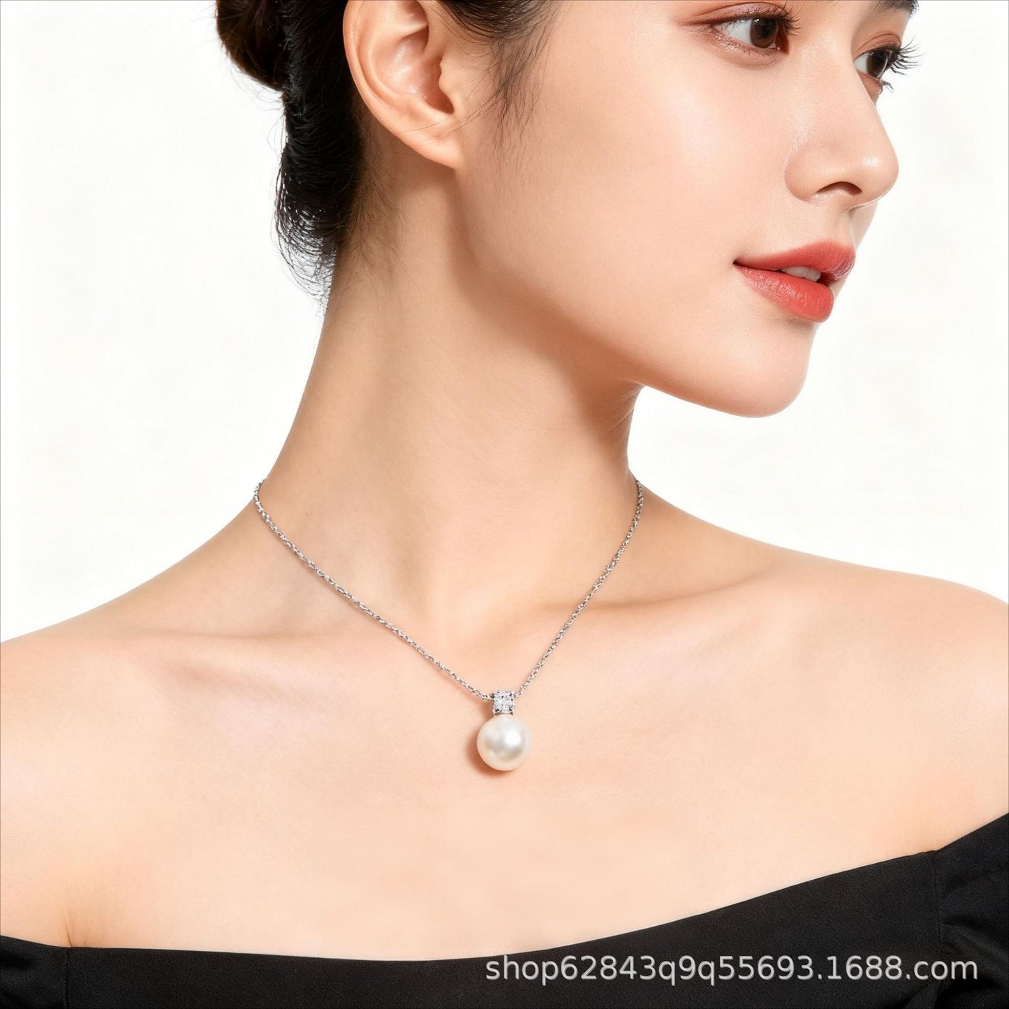 Princess Pearl Necklace, Princess Diana Style, Light Luxury Small Pendant, Various Design Necklaces, Starry Pearl Necklace