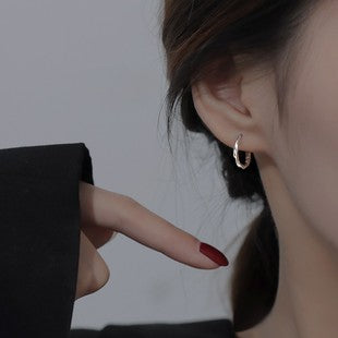 Thorn Rose Ring Women's ins Niche Design High-end Light Luxury Plain Silver Exquisite Sweet Adjustable Diet Ring
