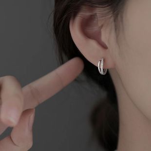 Thorn Rose Ring Women's ins Niche Design High-end Light Luxury Plain Silver Exquisite Sweet Adjustable Diet Ring