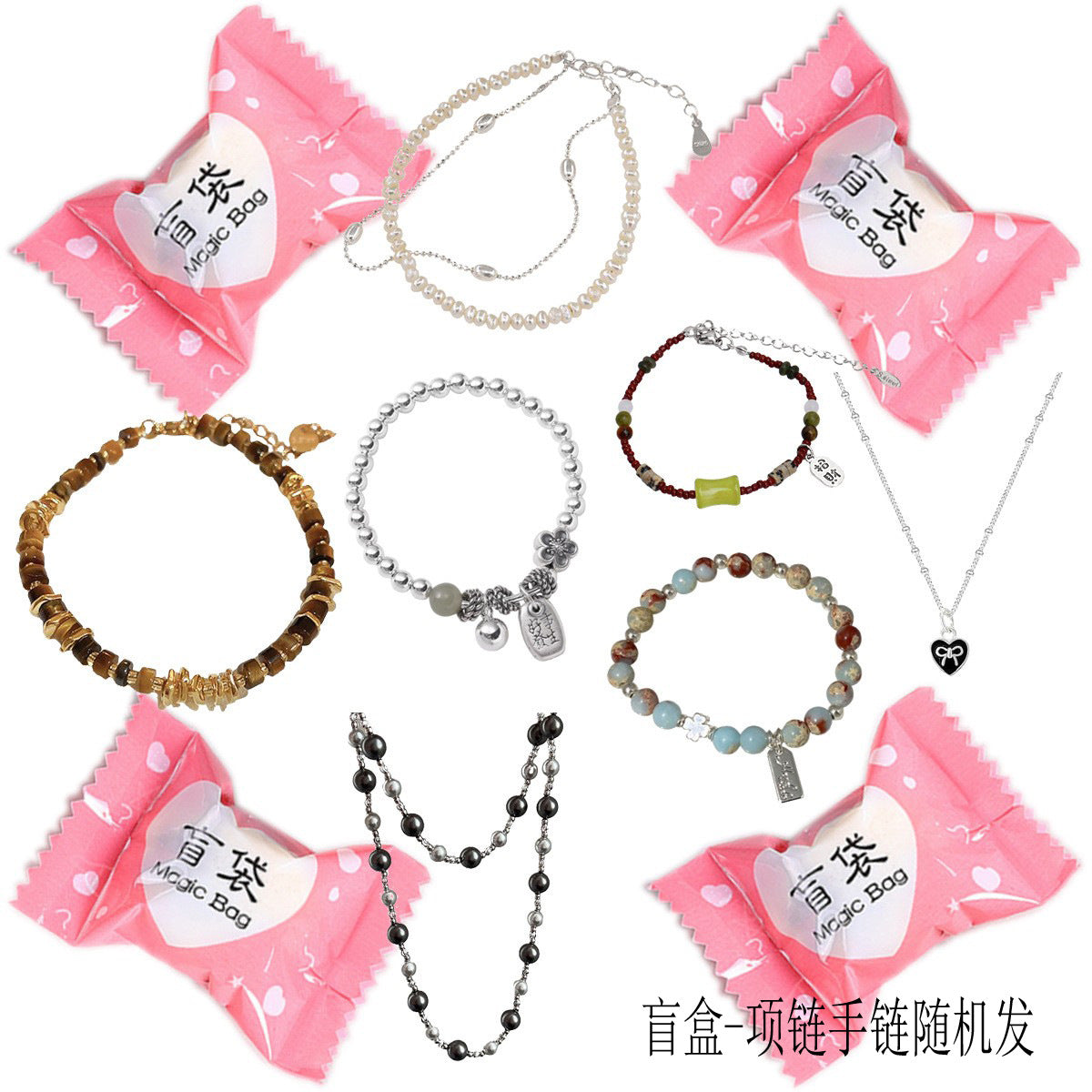 New Boutique Light Luxury High-grade Brushed Inlaid Zircon Enamel Longlife Lock Necklace Female Niche All-match Clavicle Chain