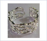 Thorn Rose Ring Women's ins Niche Design High-end Light Luxury Plain Silver Exquisite Sweet Adjustable Diet Ring