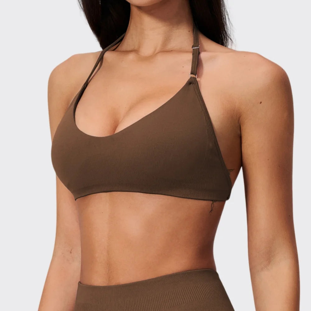 Summer Yoga Bra Top for Women Running Seamless Breathable Brassieres Removable Pad Sports Underwear Woman Running Gym Clothing