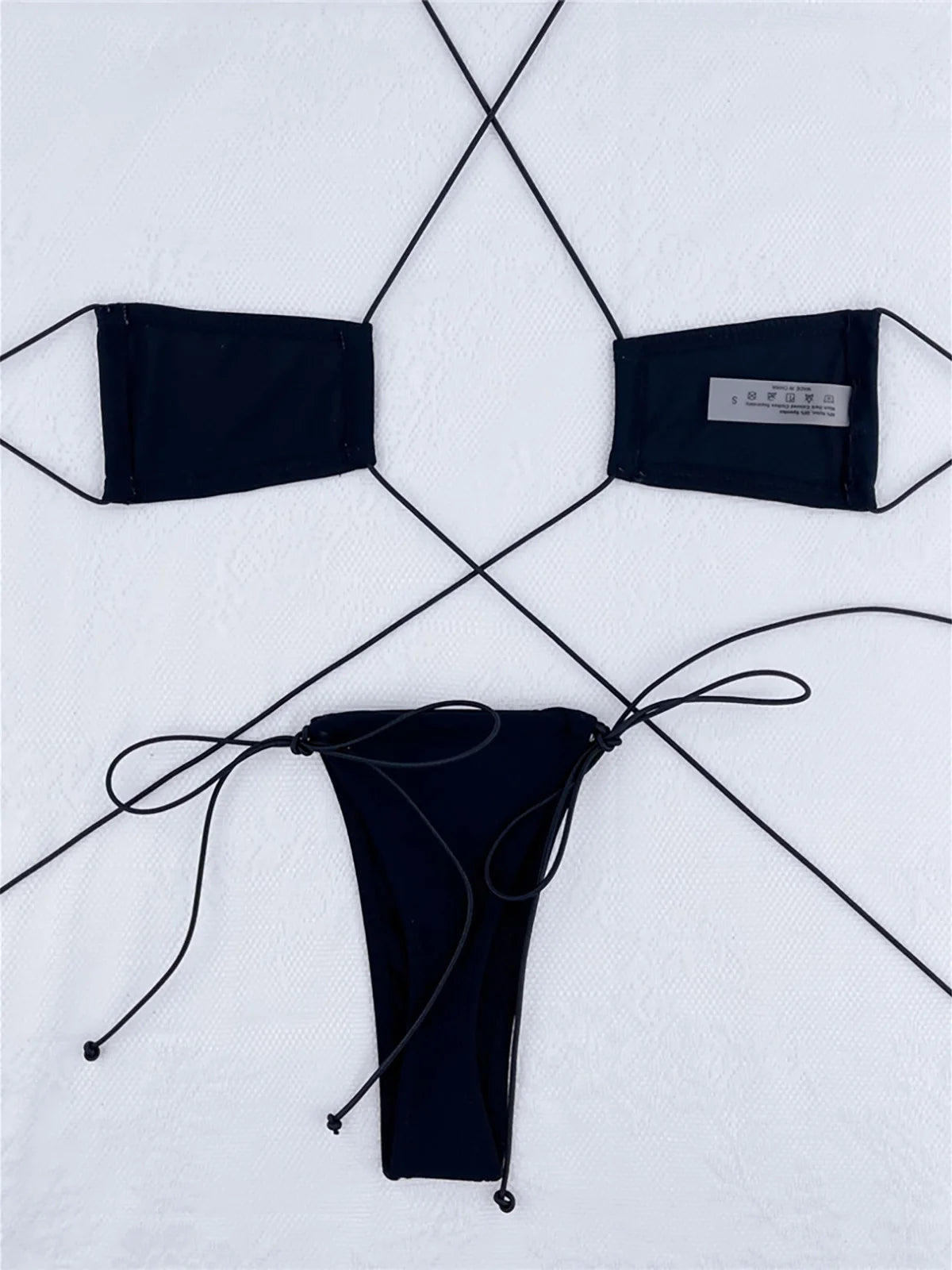 Sexy Halter Extreme Mini Micro Thong Bikini Women Swimwear Female Swimsuit Two-Pieces Bikini Set Bather Bathing Suit Swim K4595