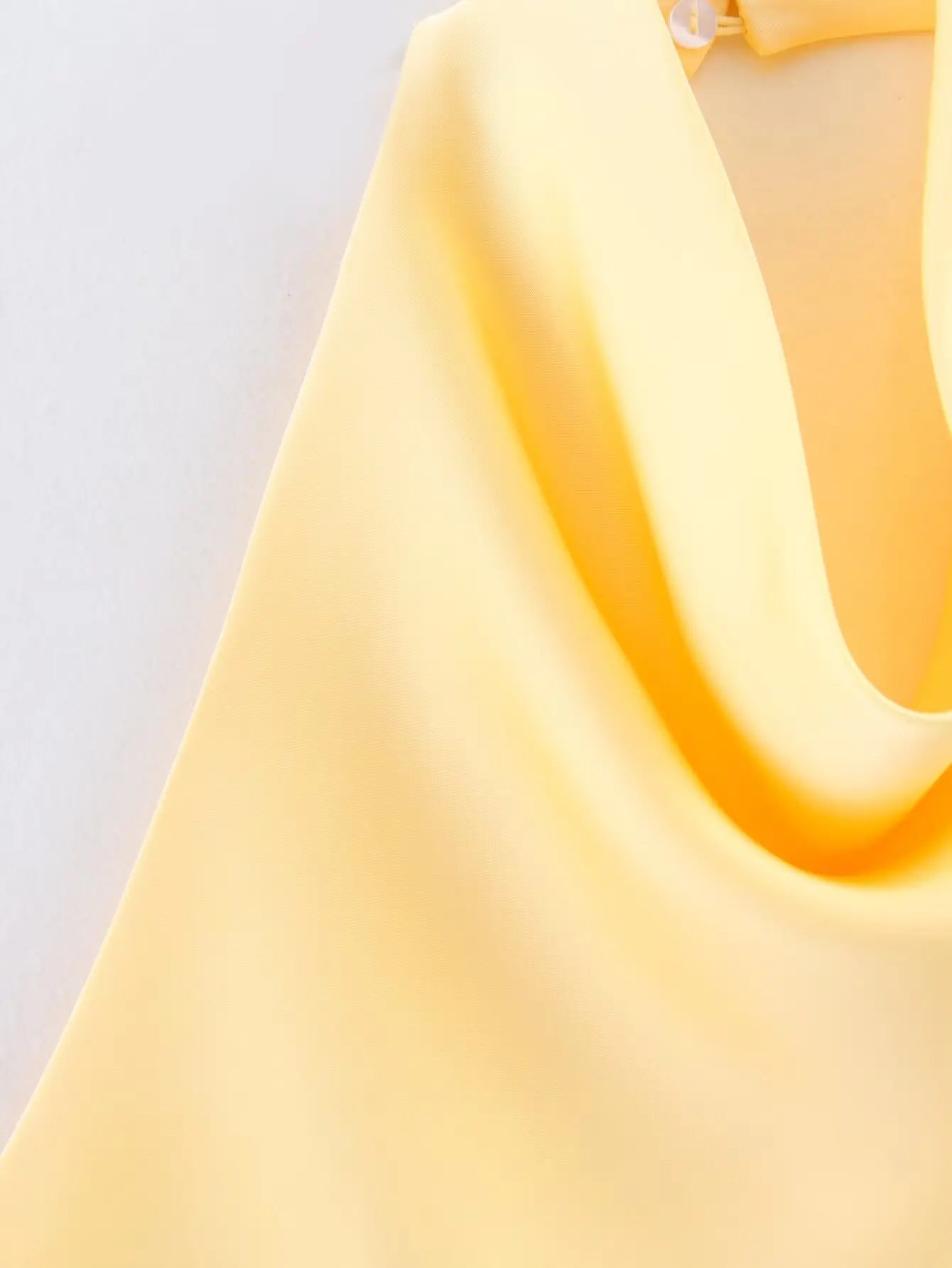 HH Spring Elegant Women Satin Halter Tops 2026 Summer Backless Off Shoulder Corset Vest Female Fashion Slim Crop Tank Top