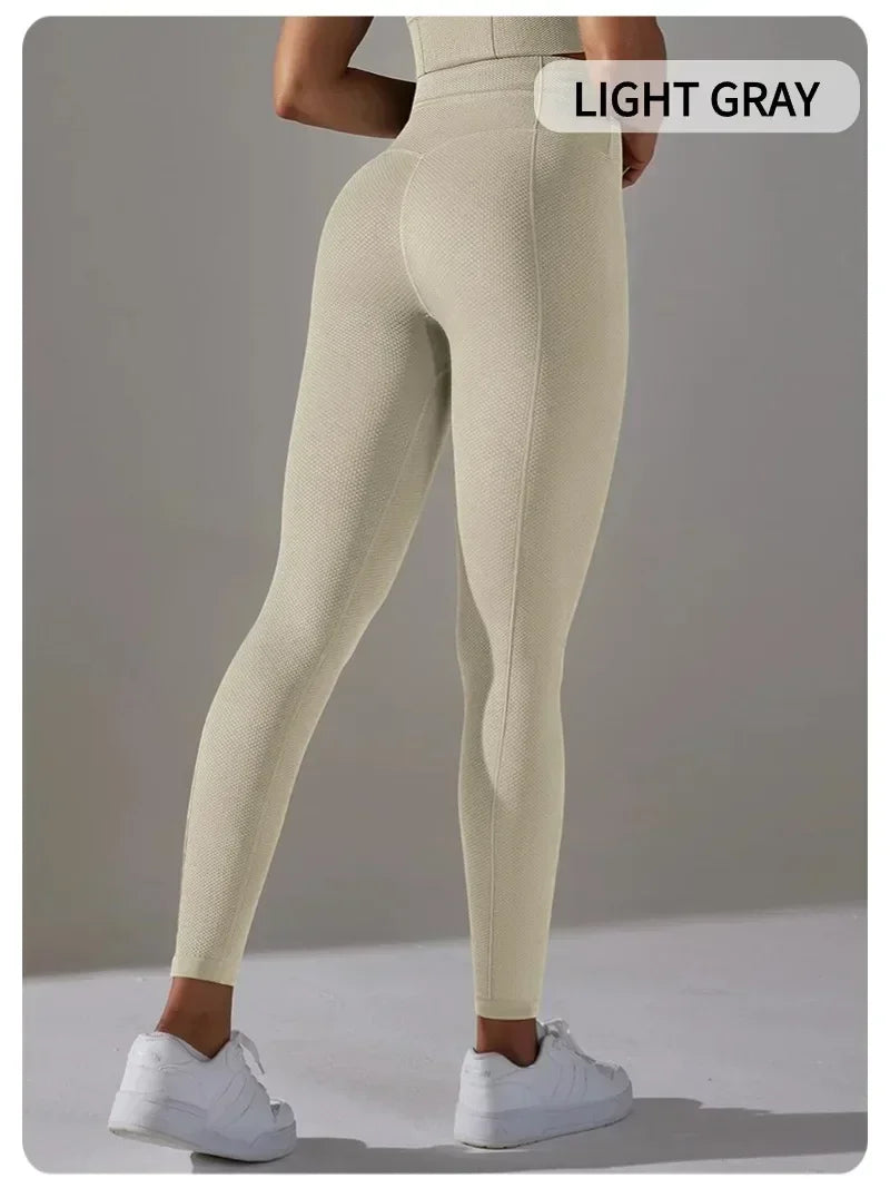 Gym Leggings Women Yoga Clothes Pants Women's Sportswear Yoga Woman Clothing Workout High Waist Tights Training Fitness Pants