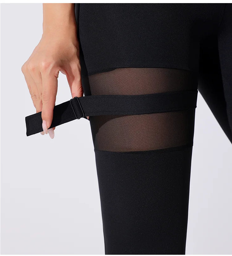 Woman  New Style Hot Gym Wears Gym Training Sports  Cut Leggings Fitness Women   Rise  Yoga Tights