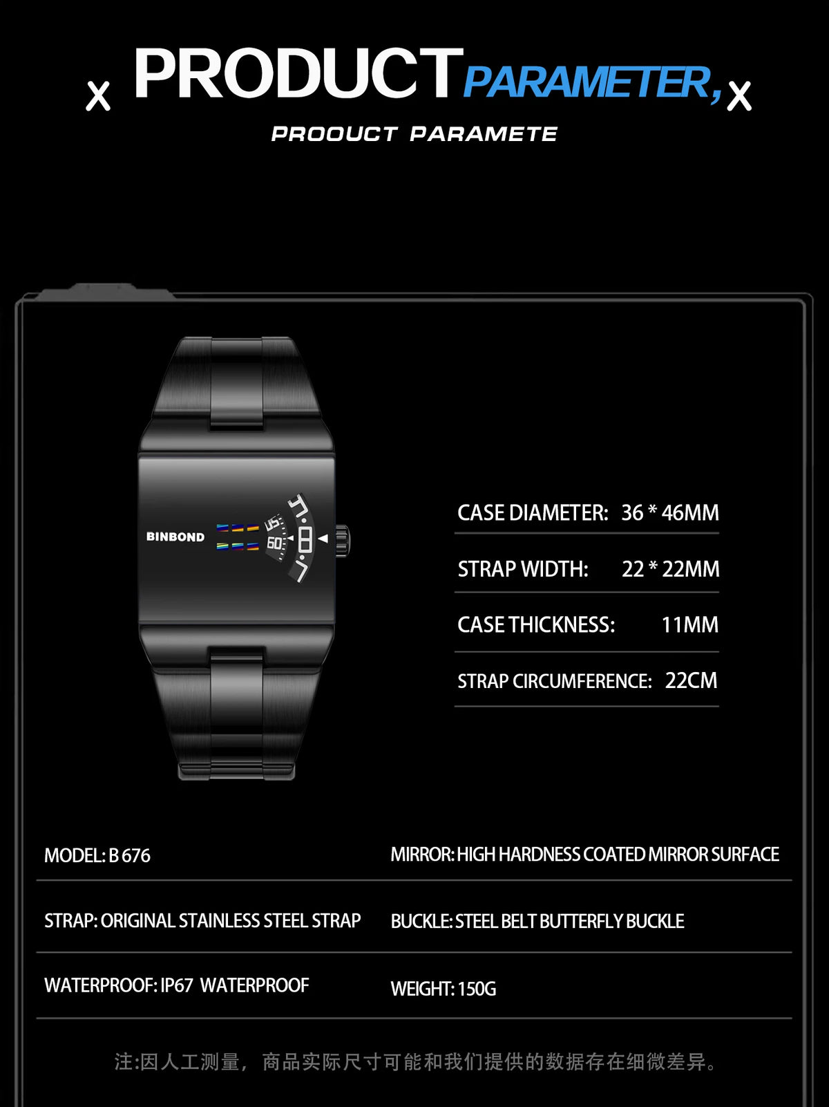 BINBOND Original Design Waterproof Men's Watch Accurate Quartz Watches For Men Luxury Sturdy Sport Wristwatches Casual Reloj
