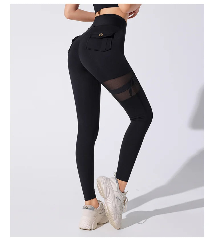 Woman  New Style Hot Gym Wears Gym Training Sports  Cut Leggings Fitness Women   Rise  Yoga Tights